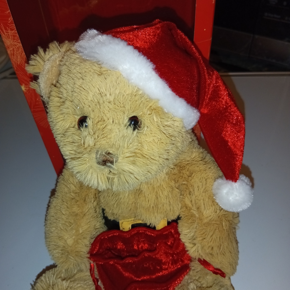 Diva Plush Bear with Red Velvet Accents, Lady Gadiva, 2019